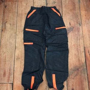 I.AM.GIA Black and Neon Pant High Waist S